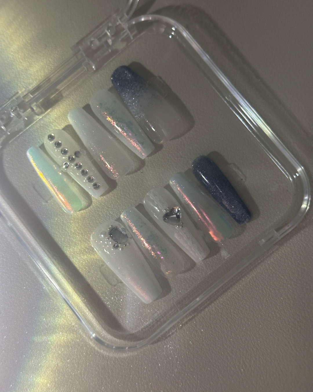 Asche unter Glas ♡